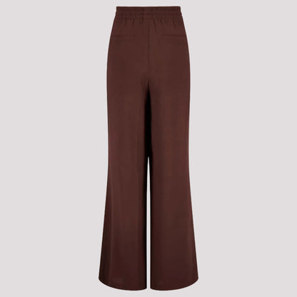 Crincle broek bruin