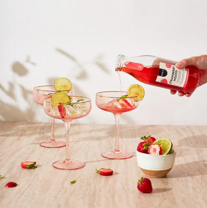 DIY Cocktail Strawberry Mojito