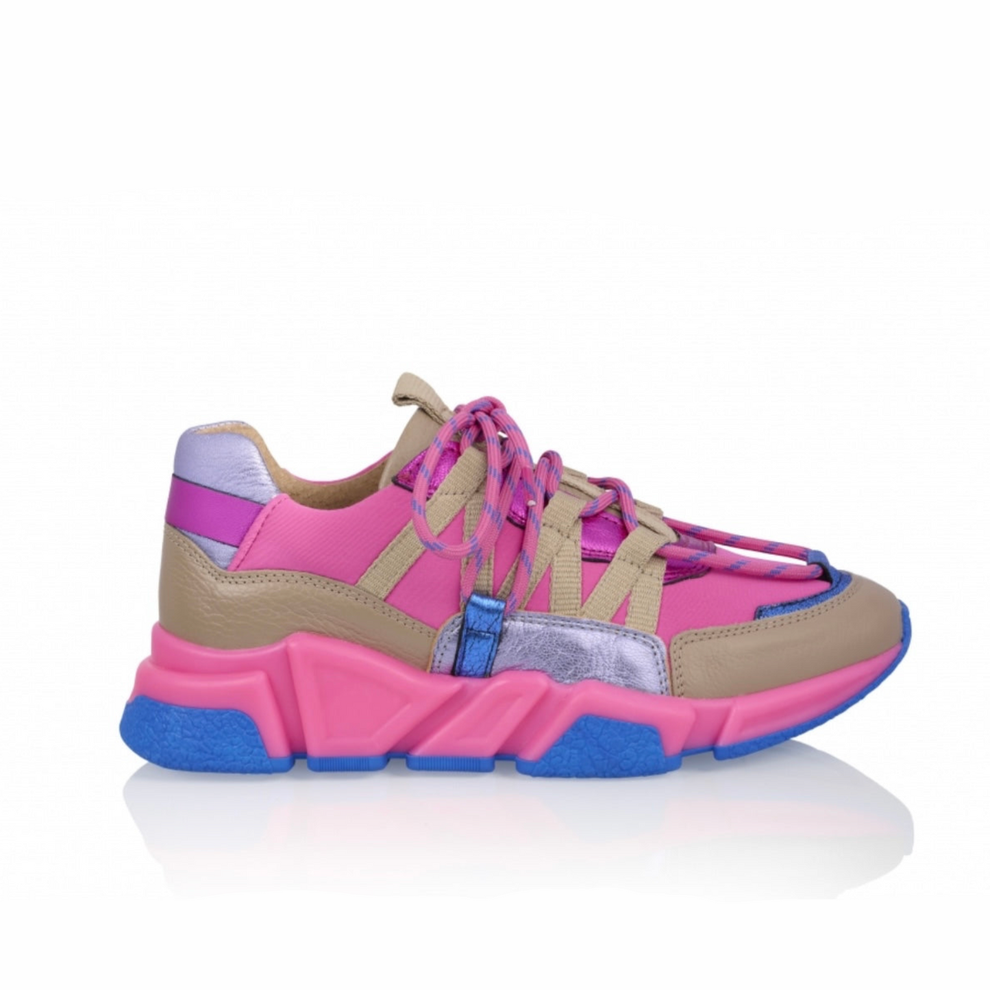 Dwrs Sneaker | Los Angeles | Pink-Blue