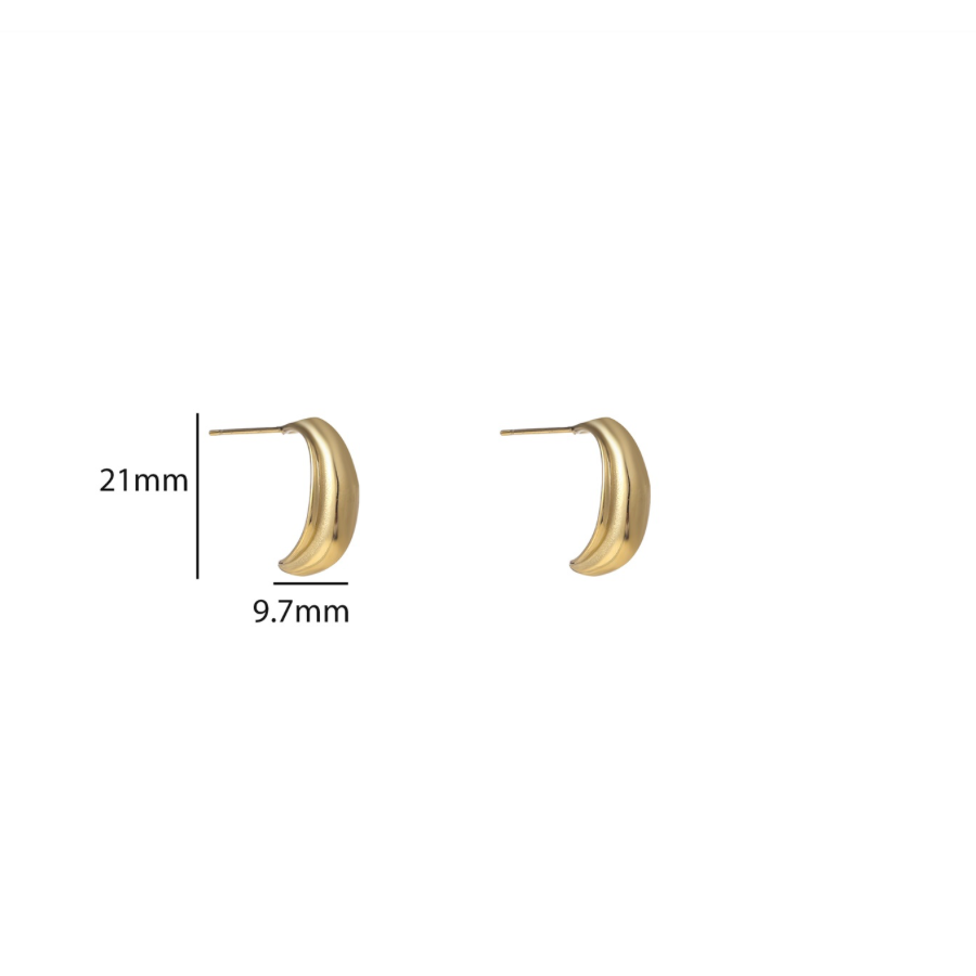 Elegant Oval Drop E56210-2
