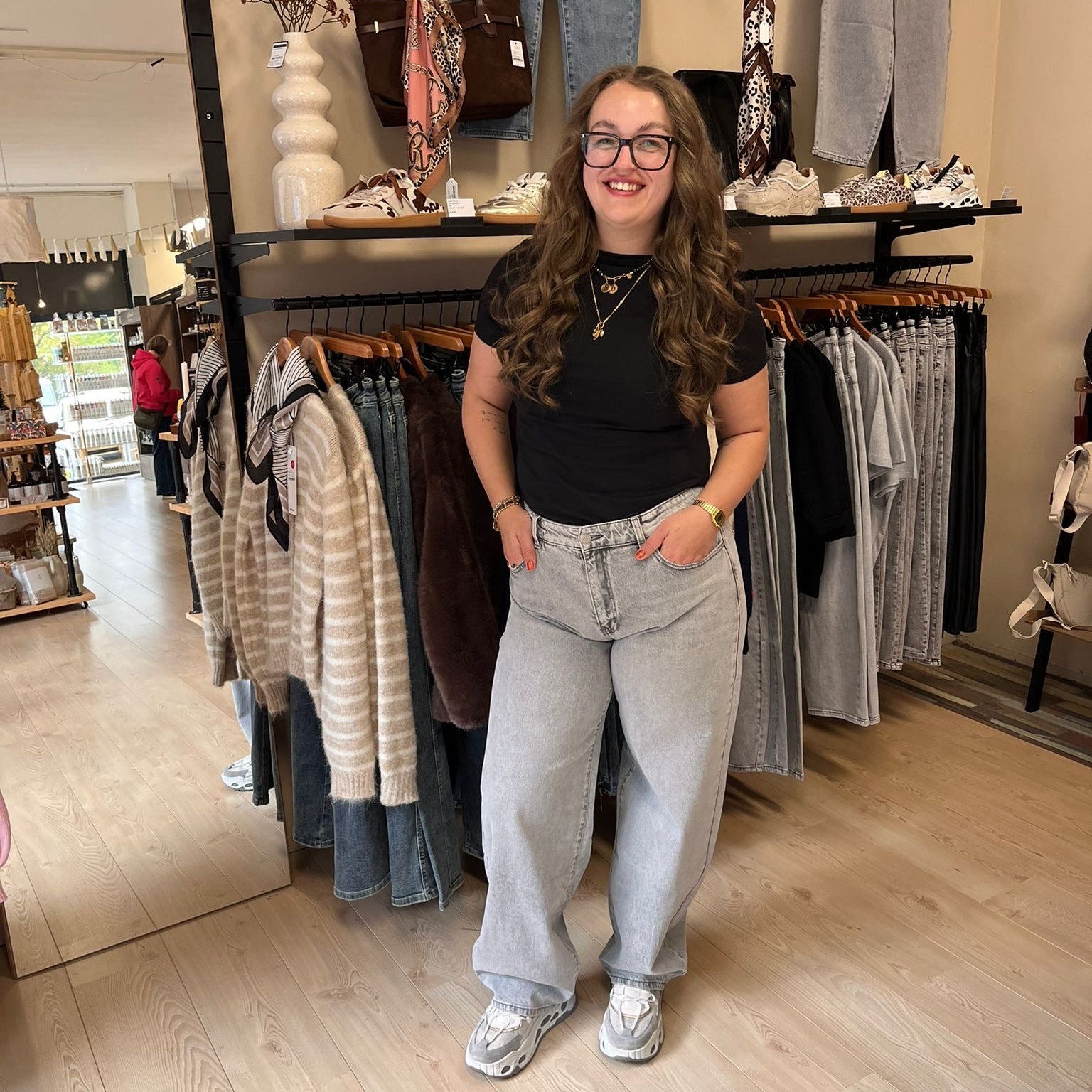 Esmee barrel ballon grey