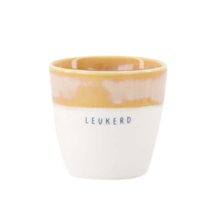 Espressomok Leukerd Wit Roze 
