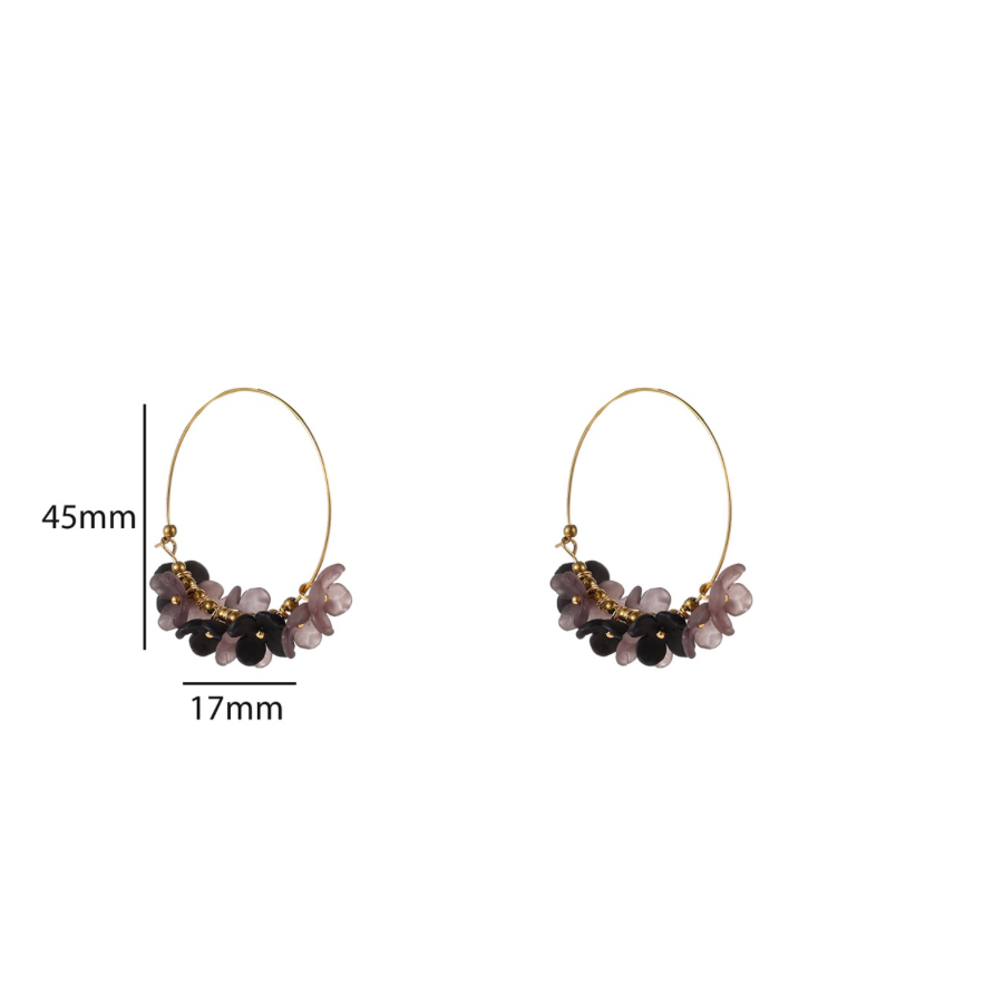 Flower Hoop E56449-1