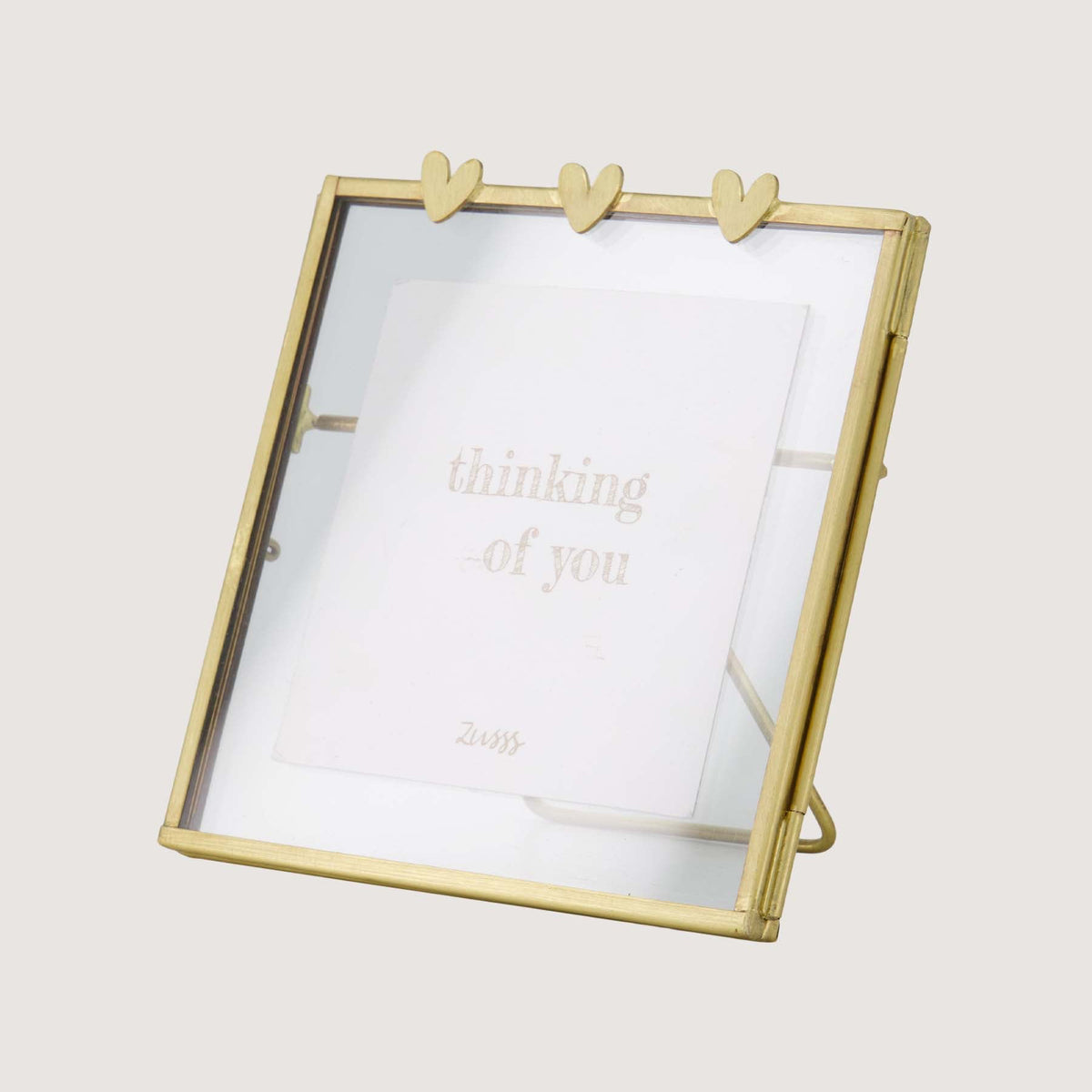 Fotolijstje Hartjes Goud