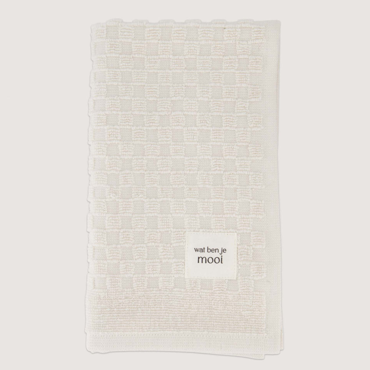 Gastendoekje Wat Ben Je Mooi Off White