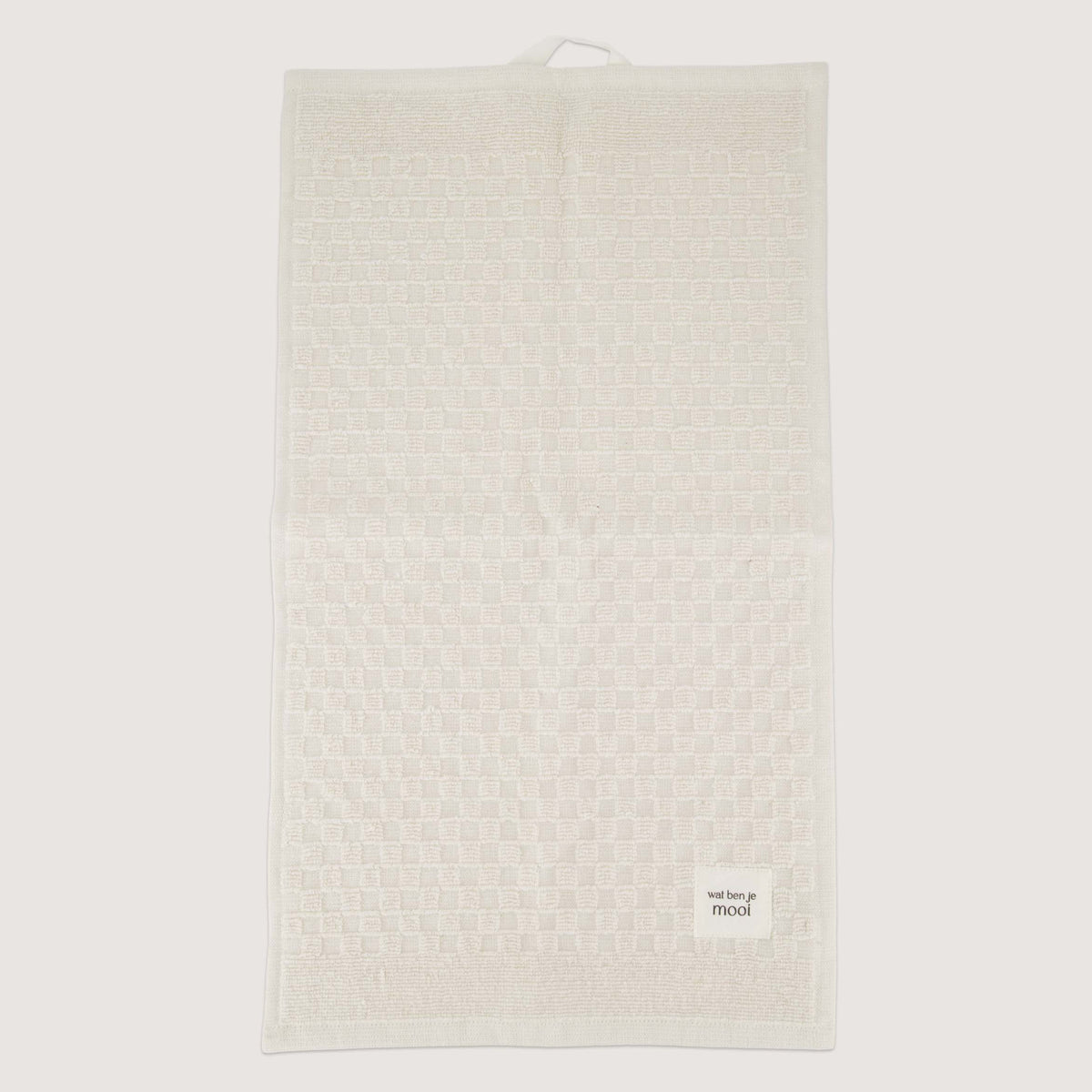 Gastendoekje Wat Ben Je Mooi Off White