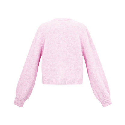 Gebreid vest Licht Roze