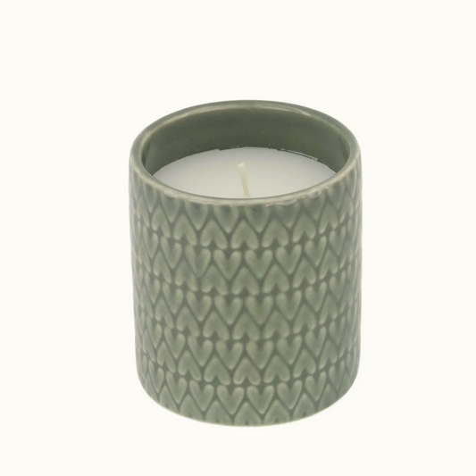 Geurkaarsje | Hartjes | Donker Groen