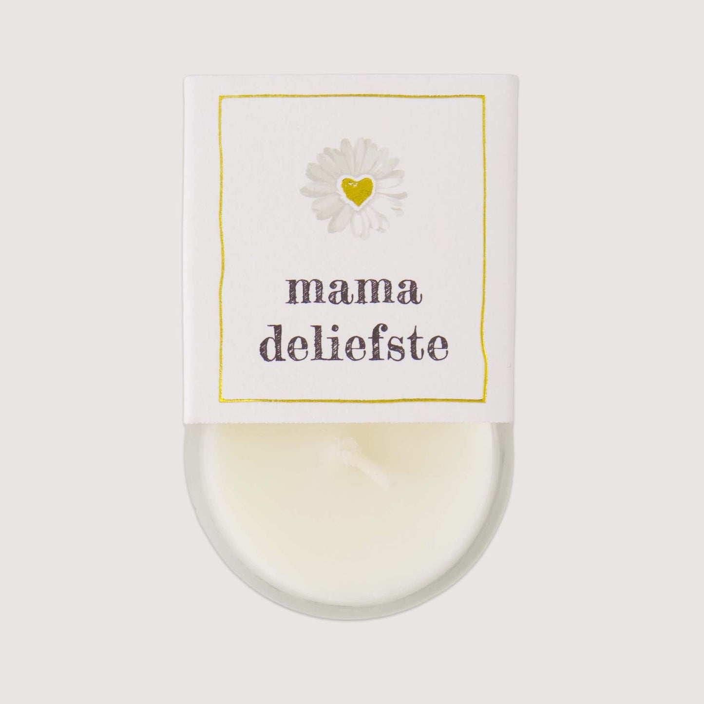 Geurkaarsje Mama deliefste