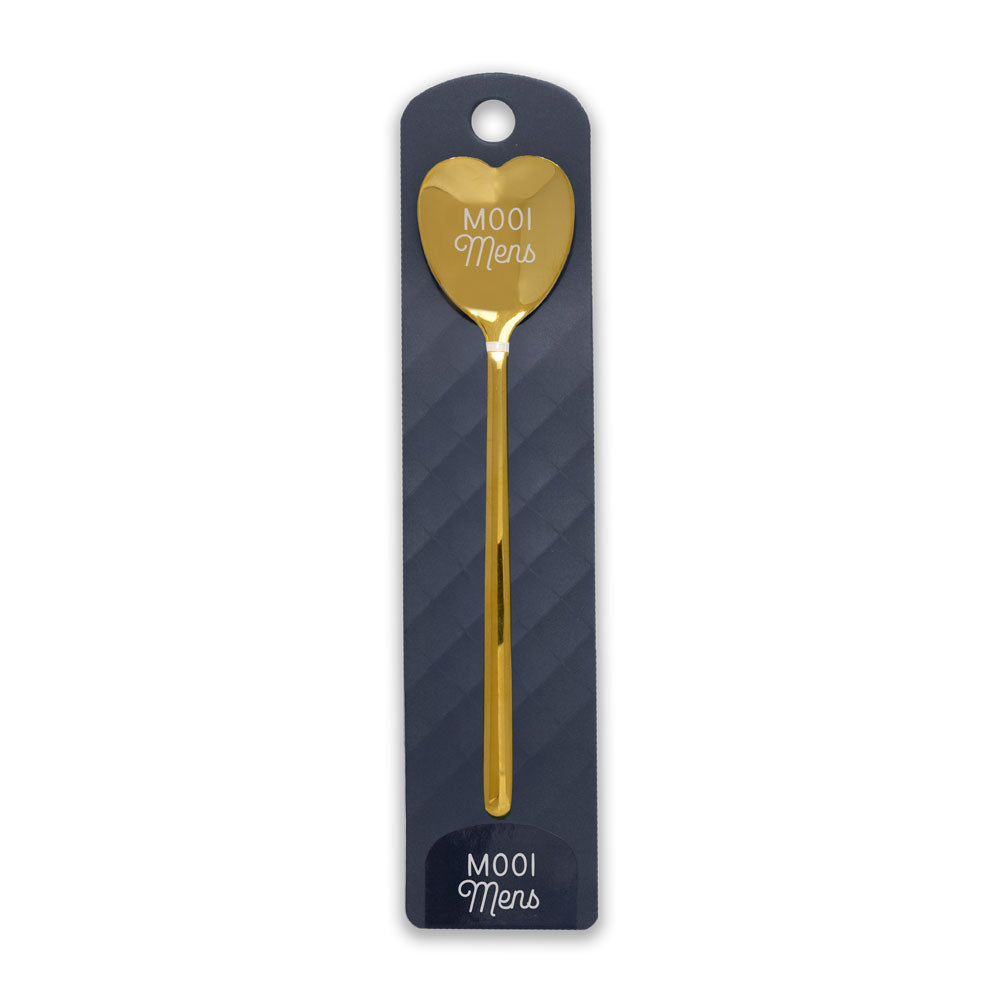 Gouden Hart Lepel Mooi Mens