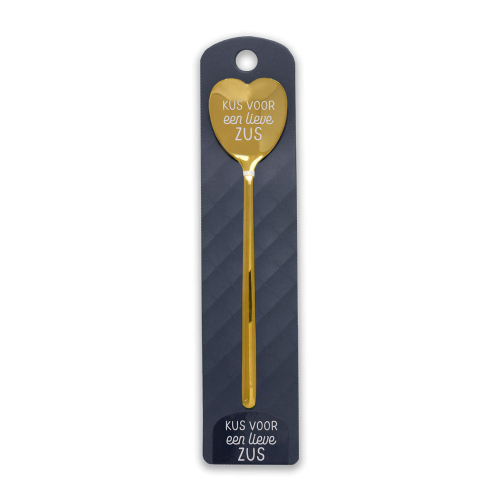 Gouden Hart Lepel Zus