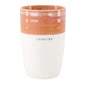 Grote Mok Lieveling Wit Donkerroze 470 ml