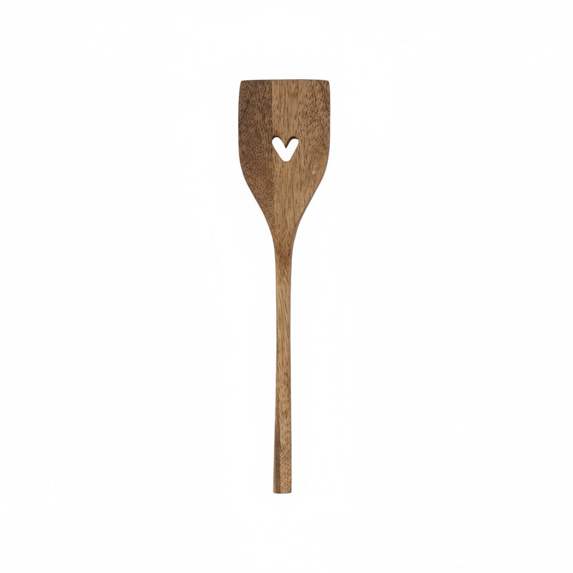 Houten Spatel Hartje Mangohout 