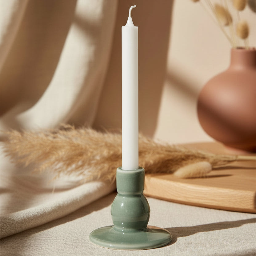 Kandelaar | Keramiek | Bolling