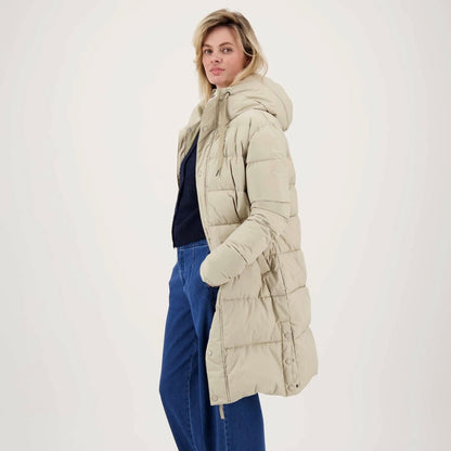 Lange Bubblecoat Met Teddy Details