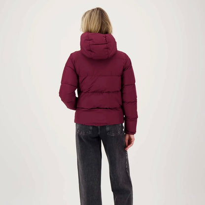 Korte Bubblecoat Met Teddy Details