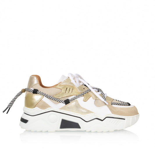 DWRS Sneaker | Jupiter Denim | Sand-Champagne | Maat: 37