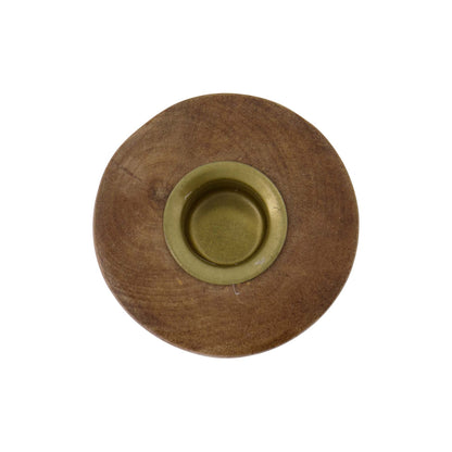 Kandelaar Hout | Hartje-2