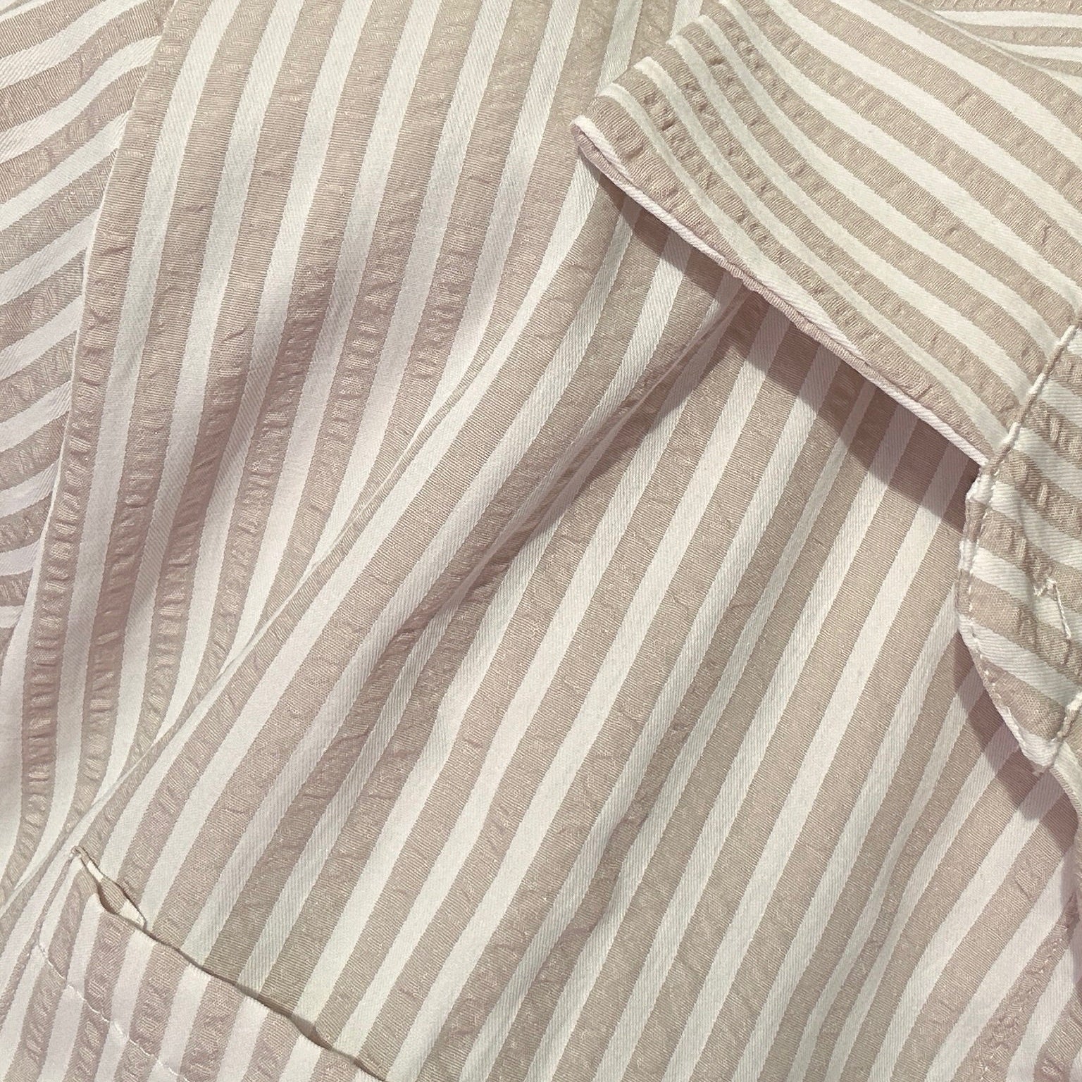Kelly Cropped Blouse Beige 