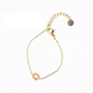 Kids armband | Double Circle Bracelet - 14K