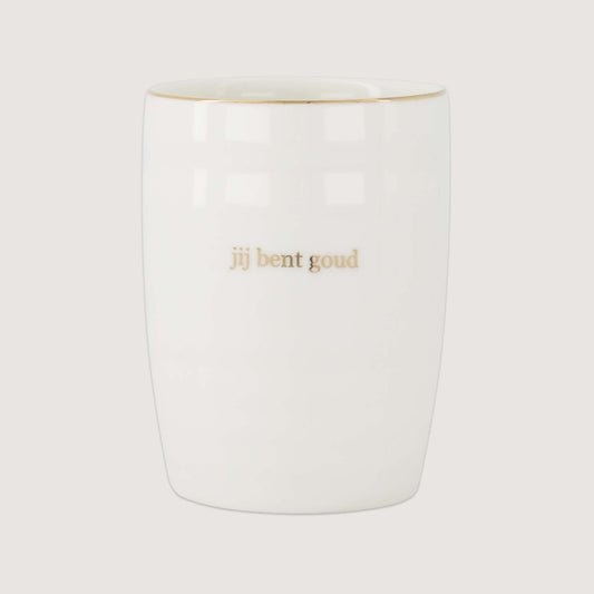 Koffiemok Jij bent goud