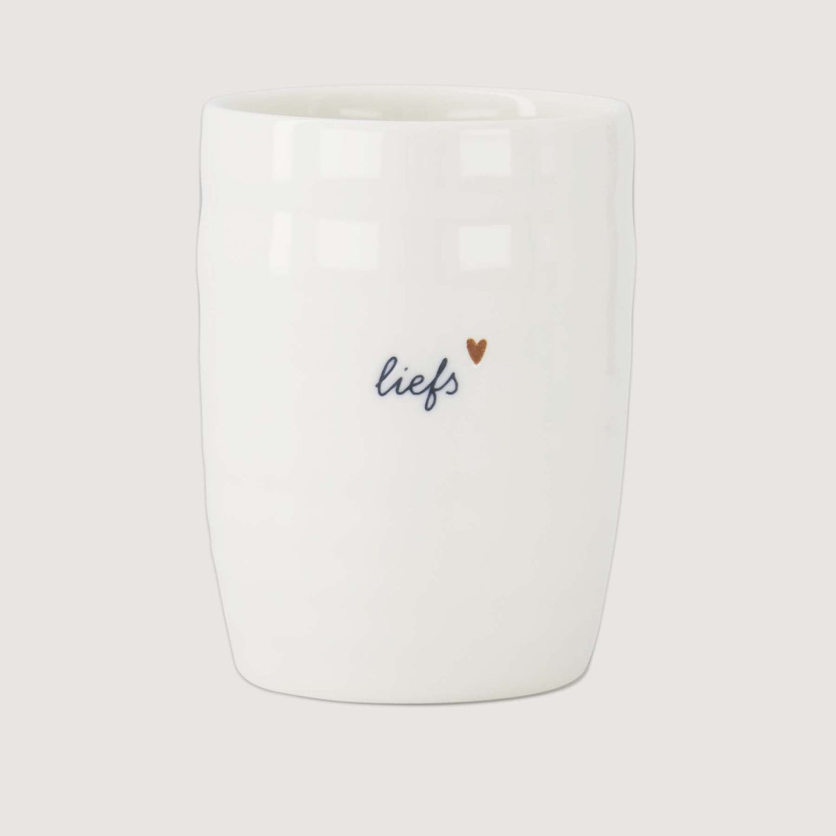 Koffiemok Liefs Wit 