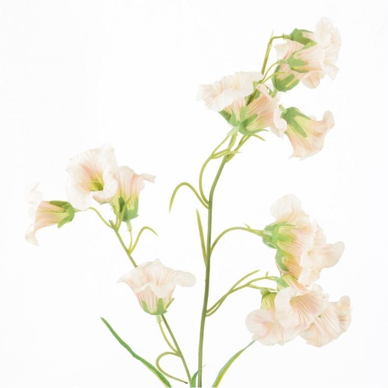 Kunstbloem Campanula 77cm Roze