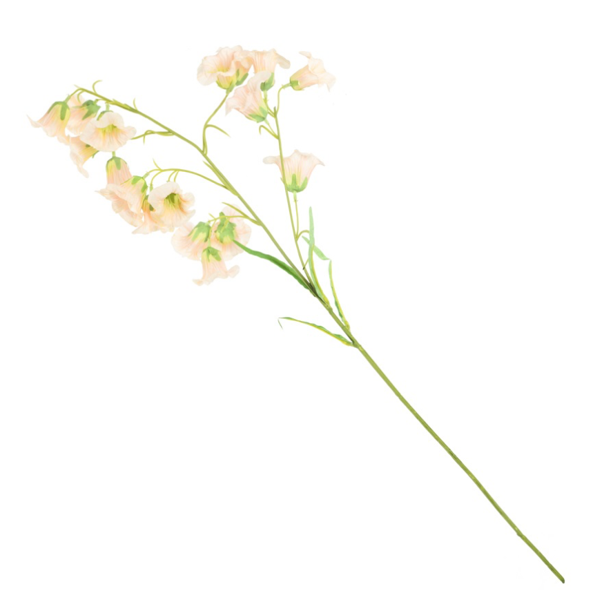 Kunstbloem Campanula 77cm Roze