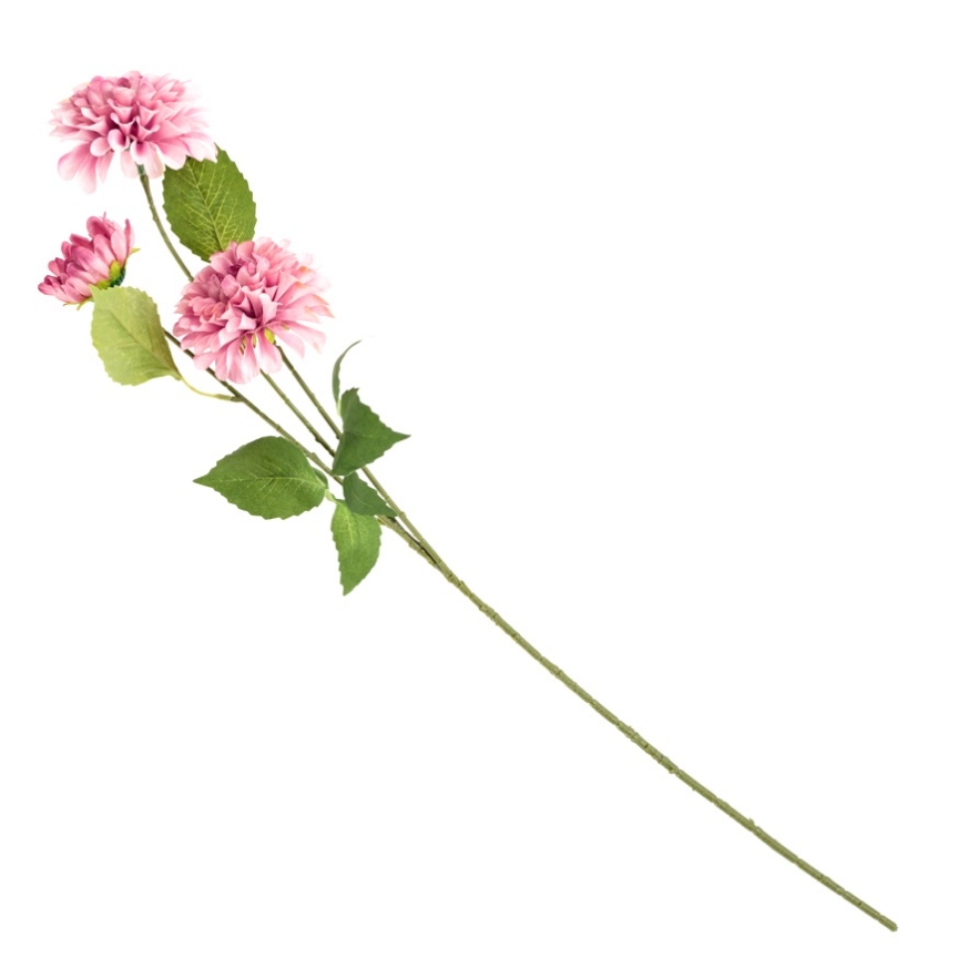 Kunstbloem Goudsbloem 74cm Roze