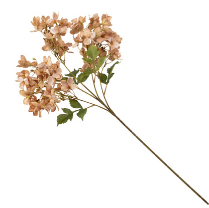 Kunstbloem Japanse krabappel 83cm taupe