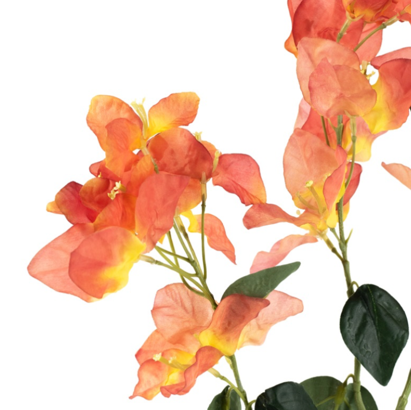 Kunsttak Bougainville 105cm Oranje