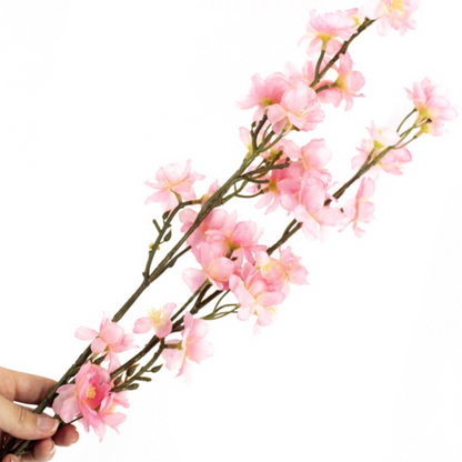 Kunsttak Kersenbloesem 87cm Peach