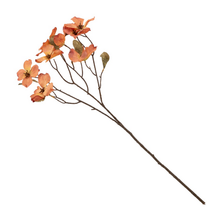 Kunsttak kornoelje 74cm oranje