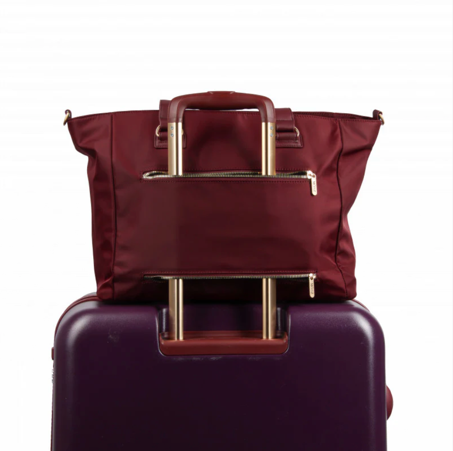 Laptoptas Denise Aubergine