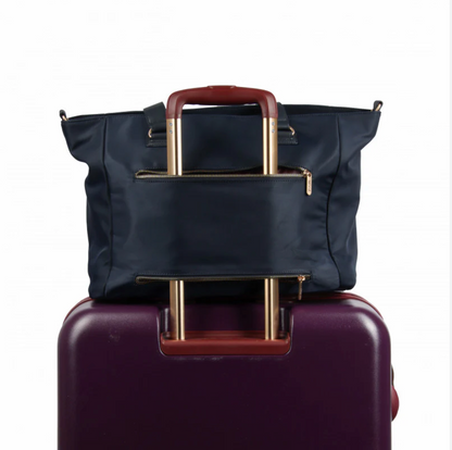 Laptoptas Denise Donker blauw