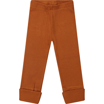 Legging Perr Rib Waffle Leather Brown