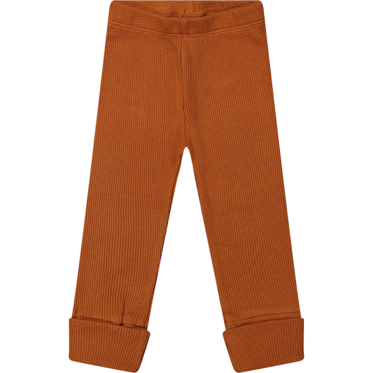 Legging Perr Rib Waffle Leather Brown