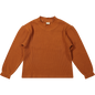 Longsleeve Miki Rib Waffle Leather Brown