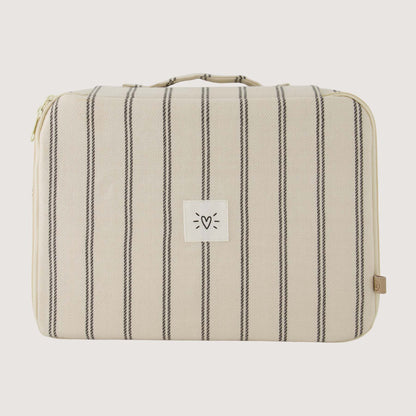 Lunch Koeltas Strepen Off White 32 x 24 cm