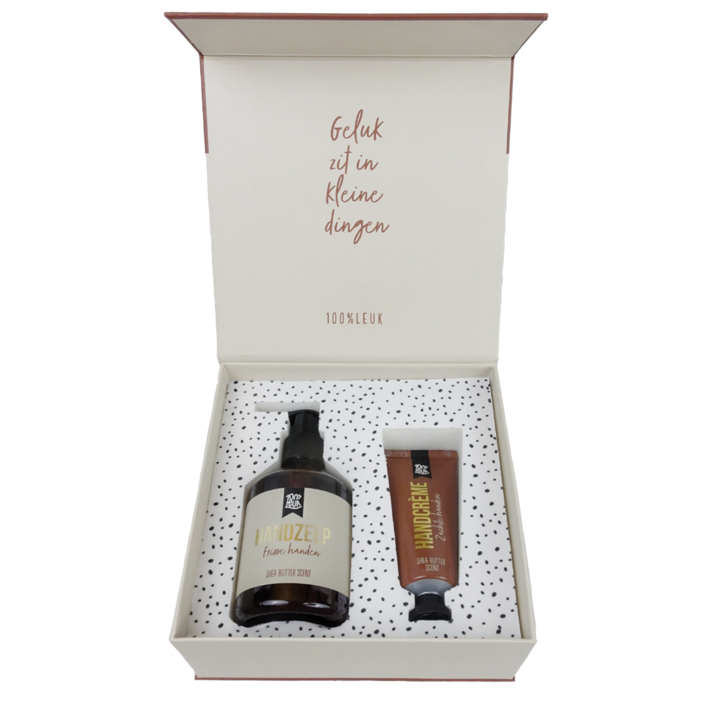 Luxe cadeaubox Geluk zit in kleine dingen
