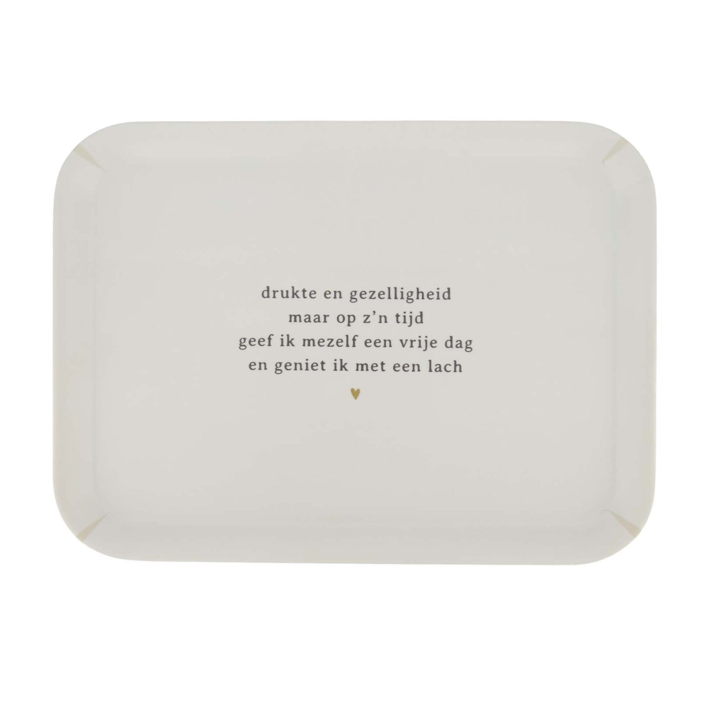 Melamine dienblad Gezelligheid