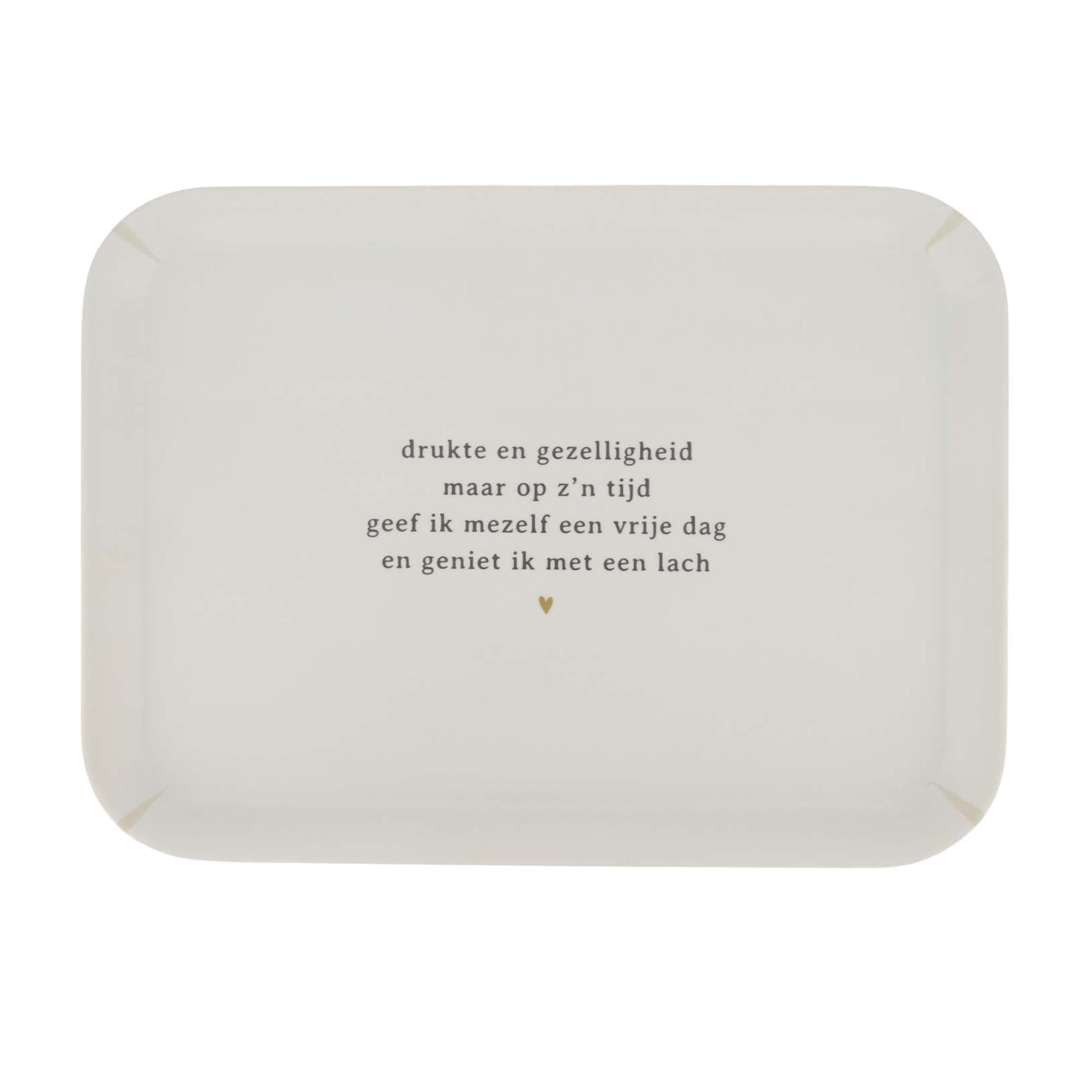 Melamine dienblad Gezelligheid