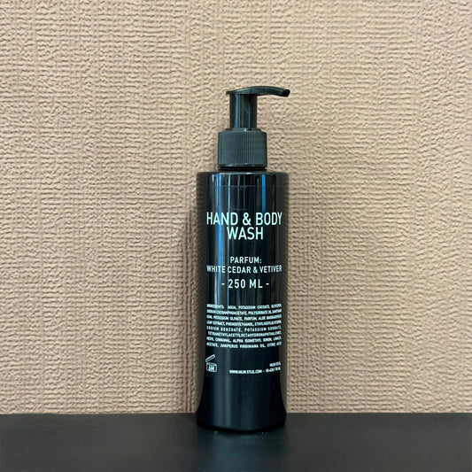 Mijn Stijl Hand en Bodywash White Cedar en Vetiver 250ml