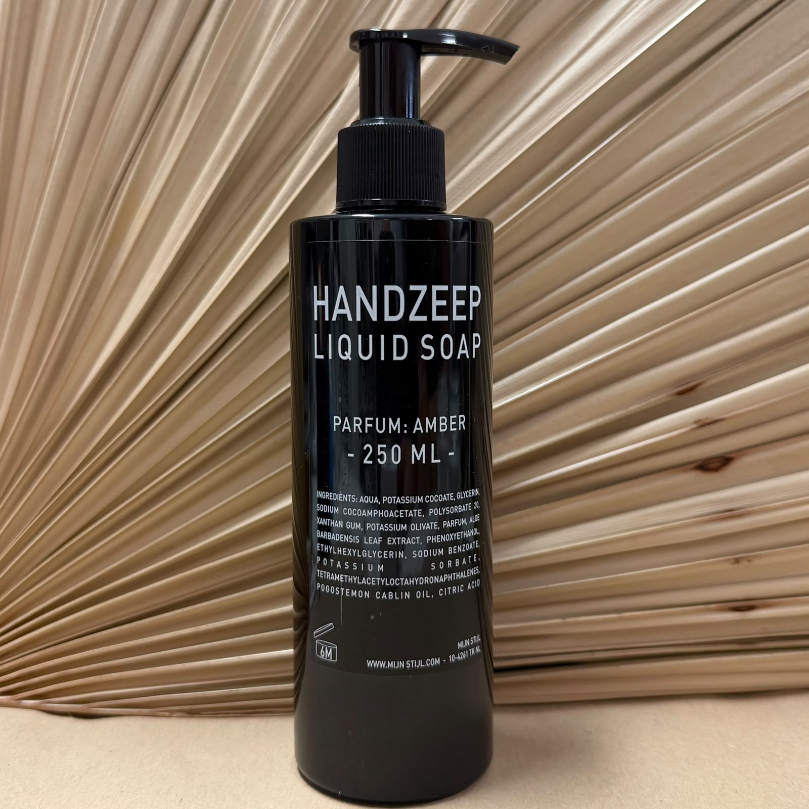 Mijn stijl Handzeep Amber 250ml