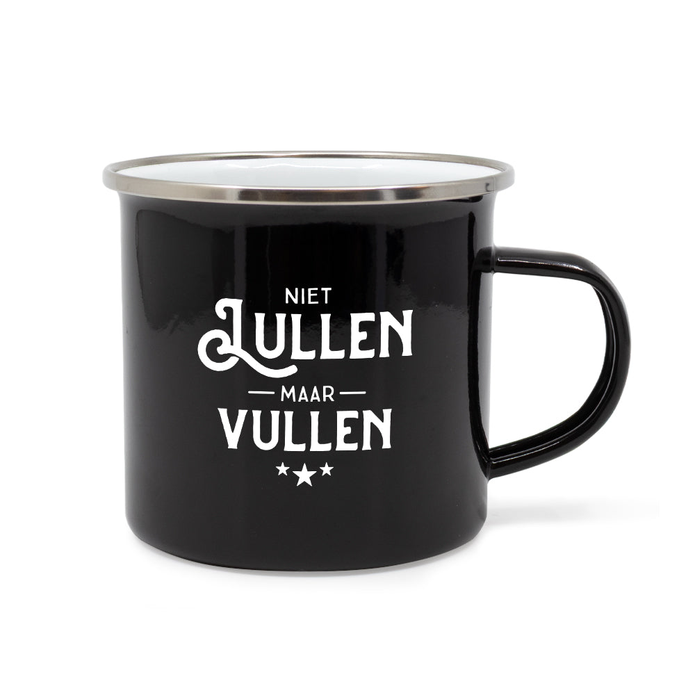 Mok | Niet lullen maar vullen