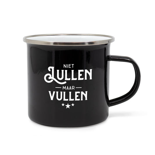 Mok | Niet lullen maar vullen