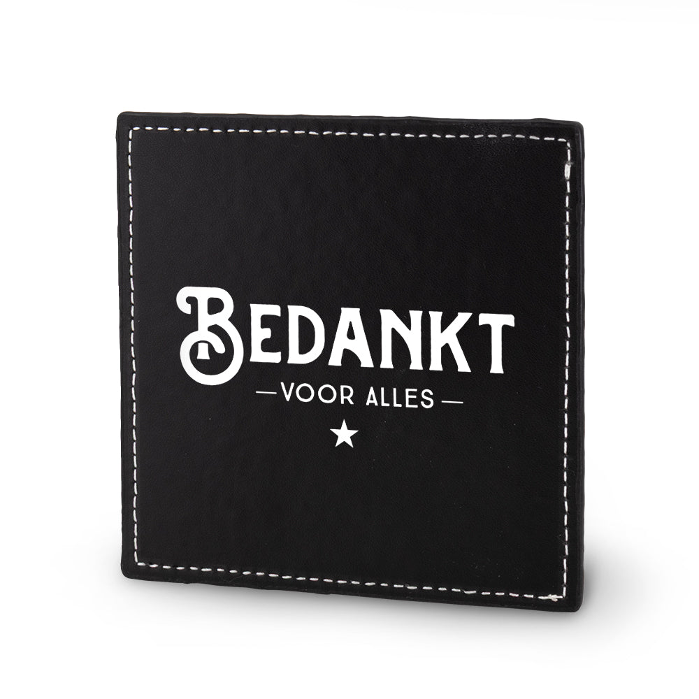 Onderzetter | Bedankt