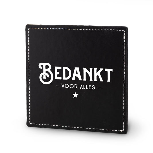 Onderzetter | Bedankt