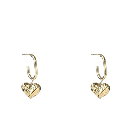 Oorbel Heart Hoop E5405-2