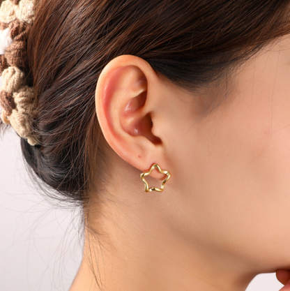 Open Star Stud E56181-2